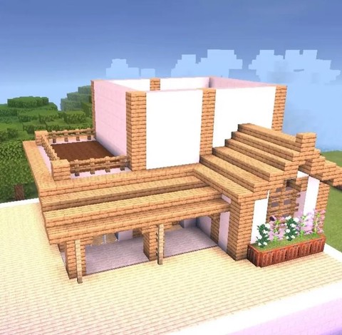 我的世界怎么建造别墅